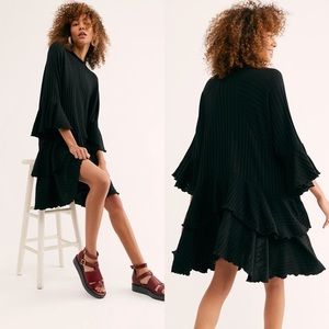 Black free people sweet rose tunic